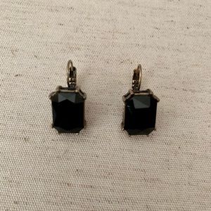 Chloe + Isabel Jet Octagon Drop Earrings